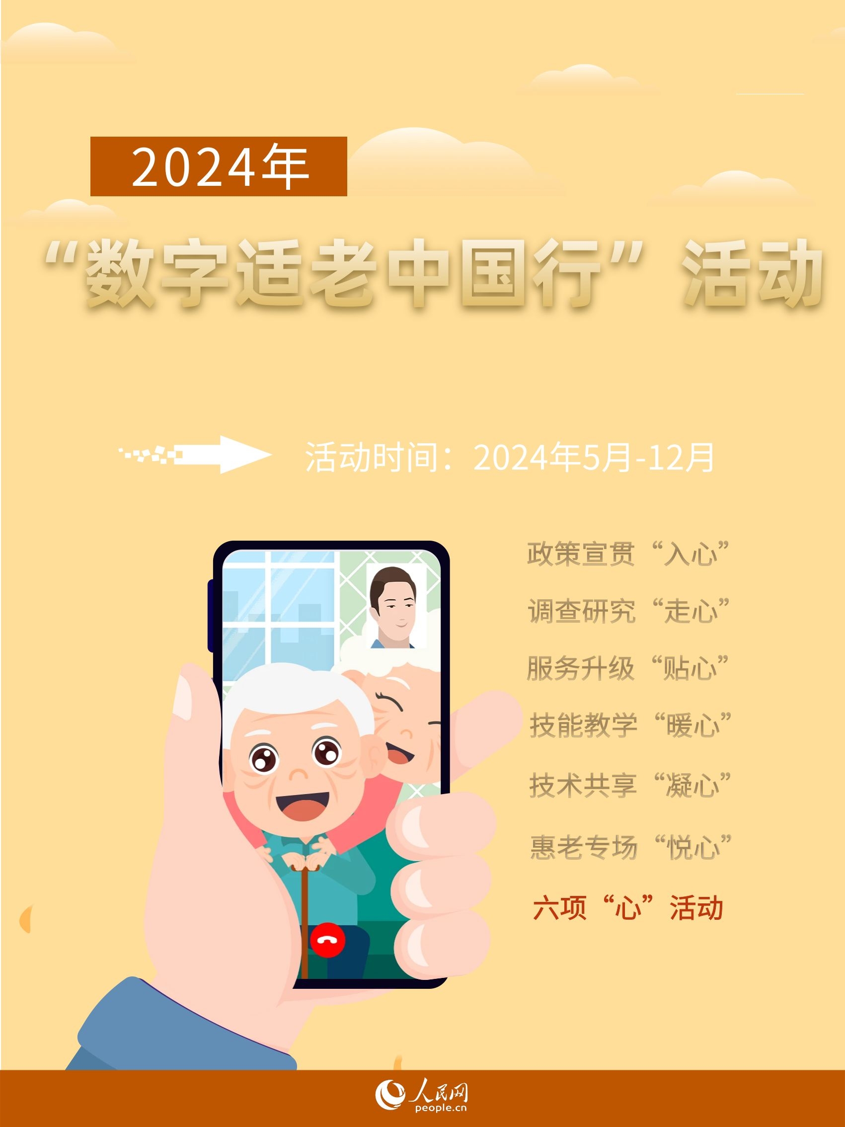 新博官方：2024年“数字适老中国行”5月“走起”！开展6项“心”活动